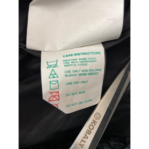 Obermeyer Ladies Ski Pants Size 10 Black Nylon Waterproof WinterSports - Picture 5 of 9